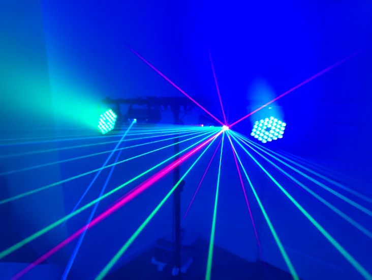 Partyljus-set / disco-ljus till festen