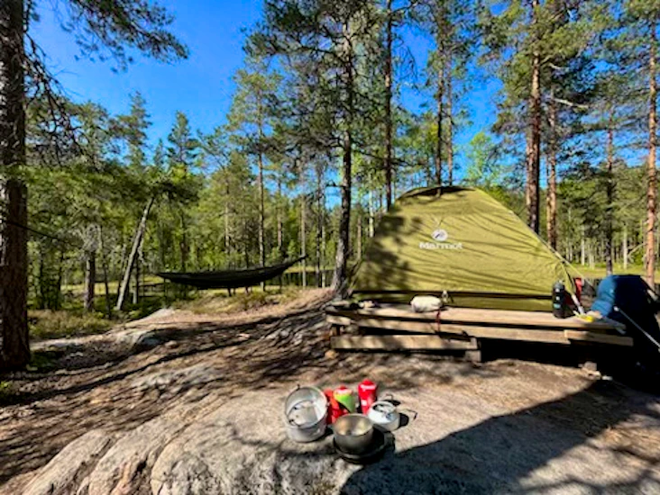 Marmot vapor 3p kolmen hengen kupoliteltta
