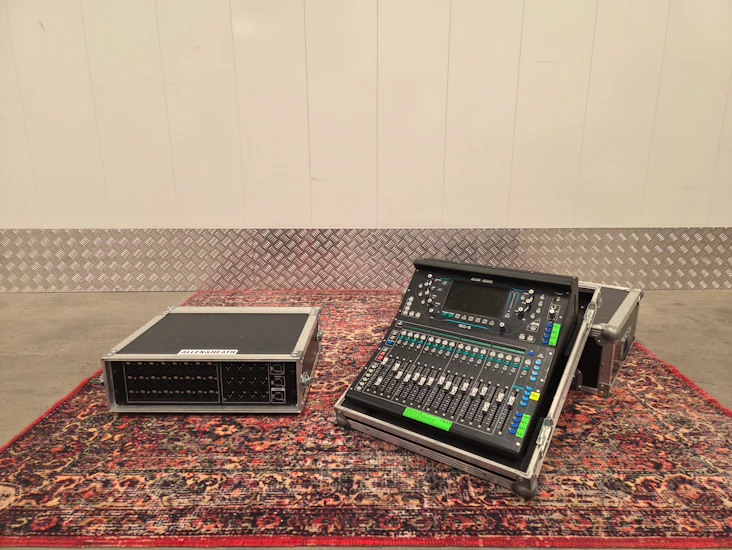 Sq5 med stagebox och cat kabel