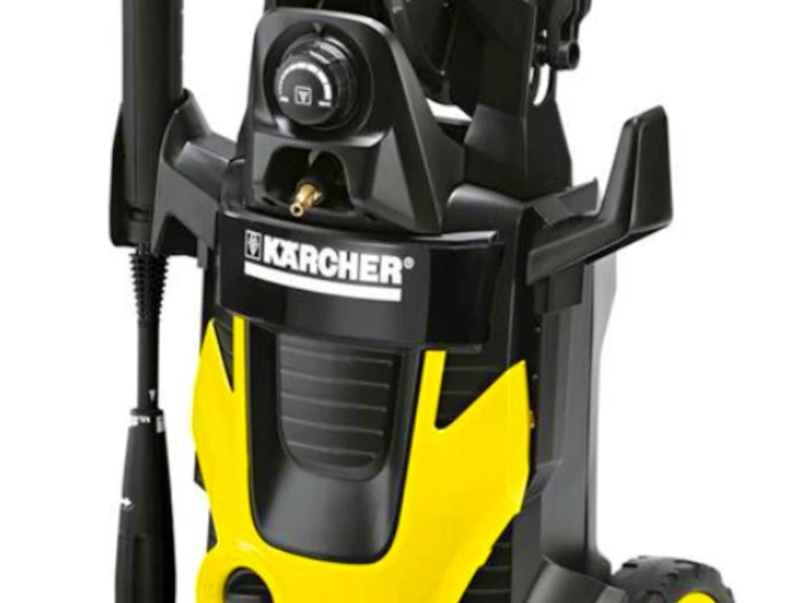 Kärcher k5 høytrykkspyler med terrasevasker og teleskoplanse