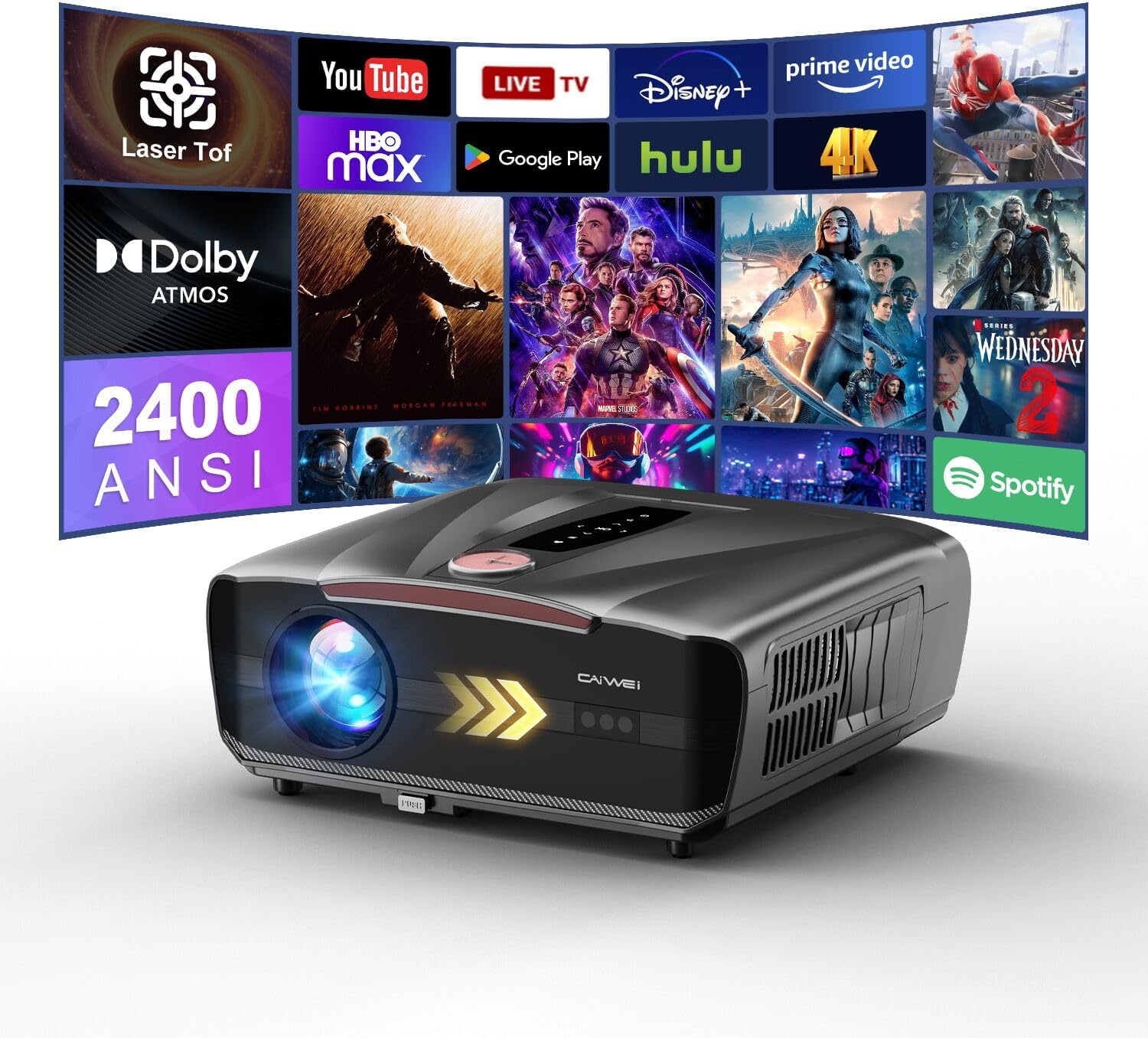 📽️ projector for rent – oxford (perfect for movie nights & presentations)