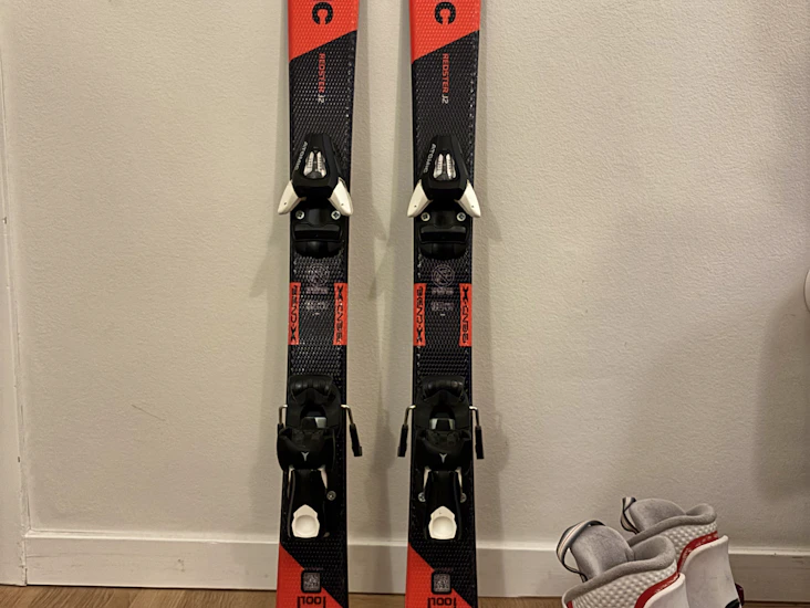 Alpnipaket - skidor 100 cm plus pjäxor