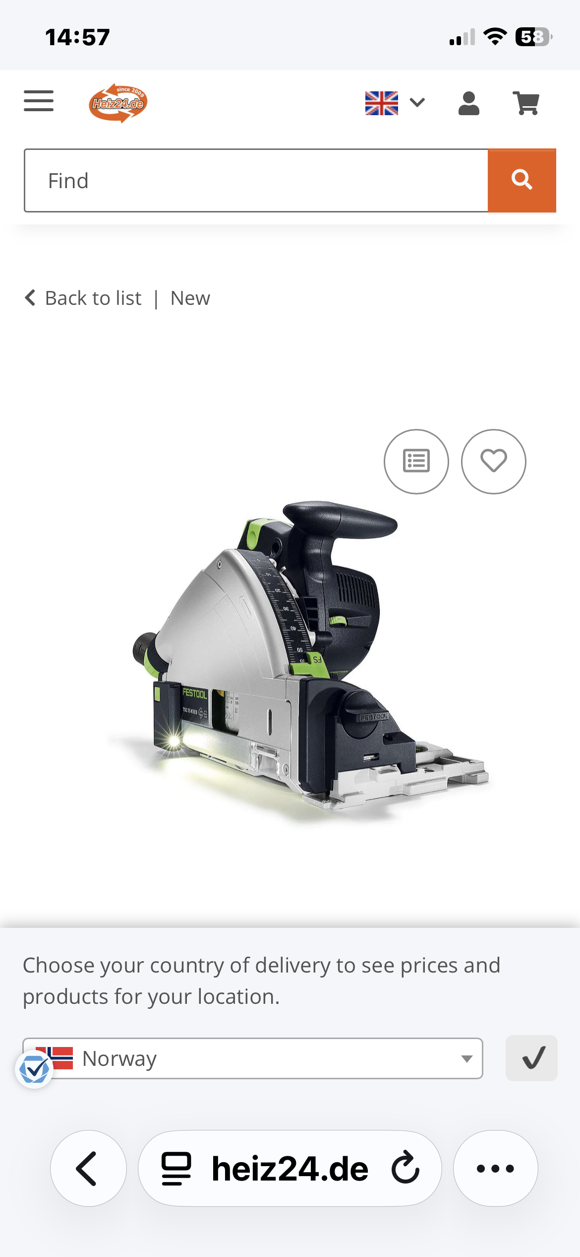 Festool ts55