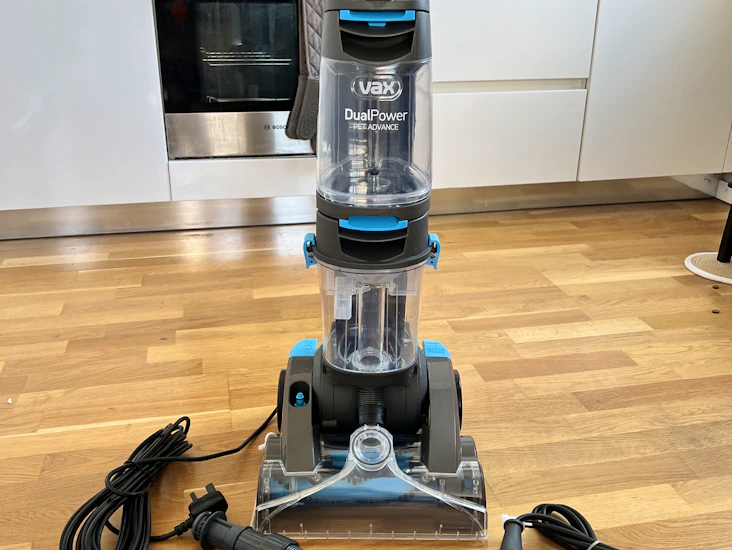 Vax dual power pet advance carpet cleaner, pre-treatment wand and wash hose, 2.7l