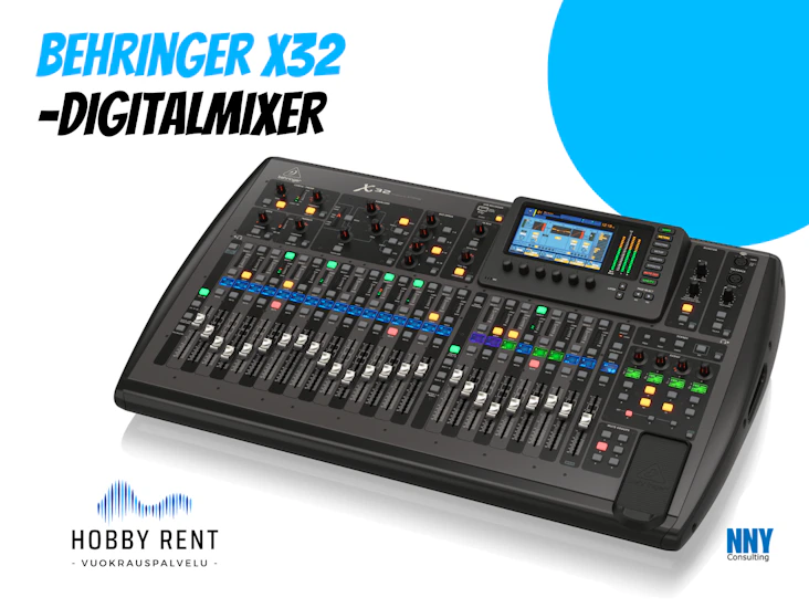 Behringer x32 – digitaalinen mikseri