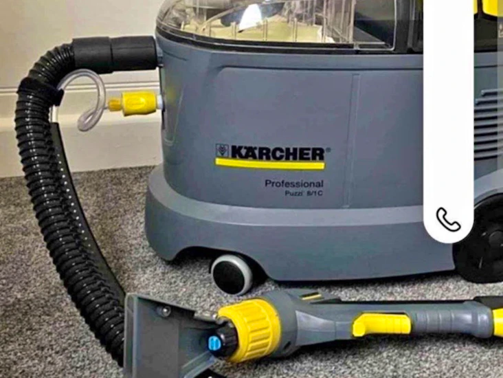 Tvättar din soffa, mattor, bilklädsel mm.