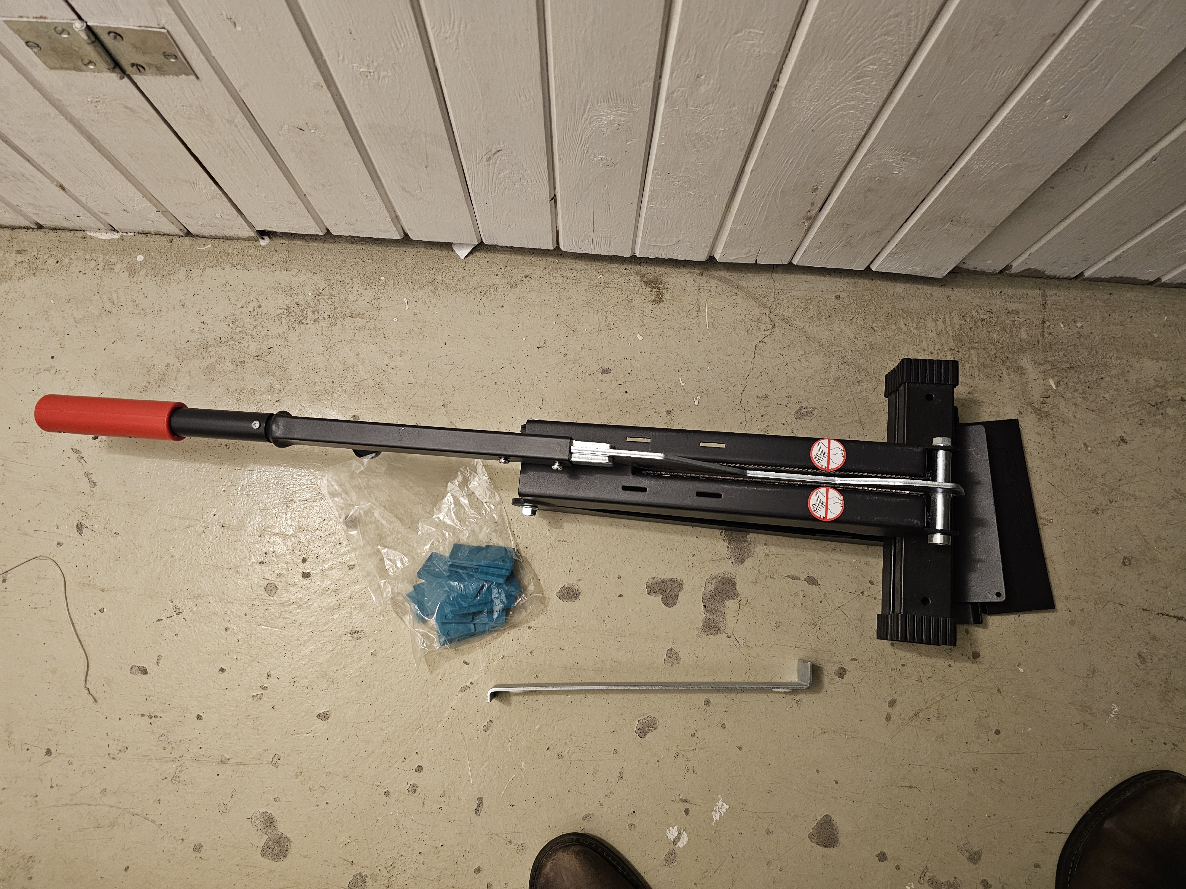 Laminatkutter + gulveggingsett