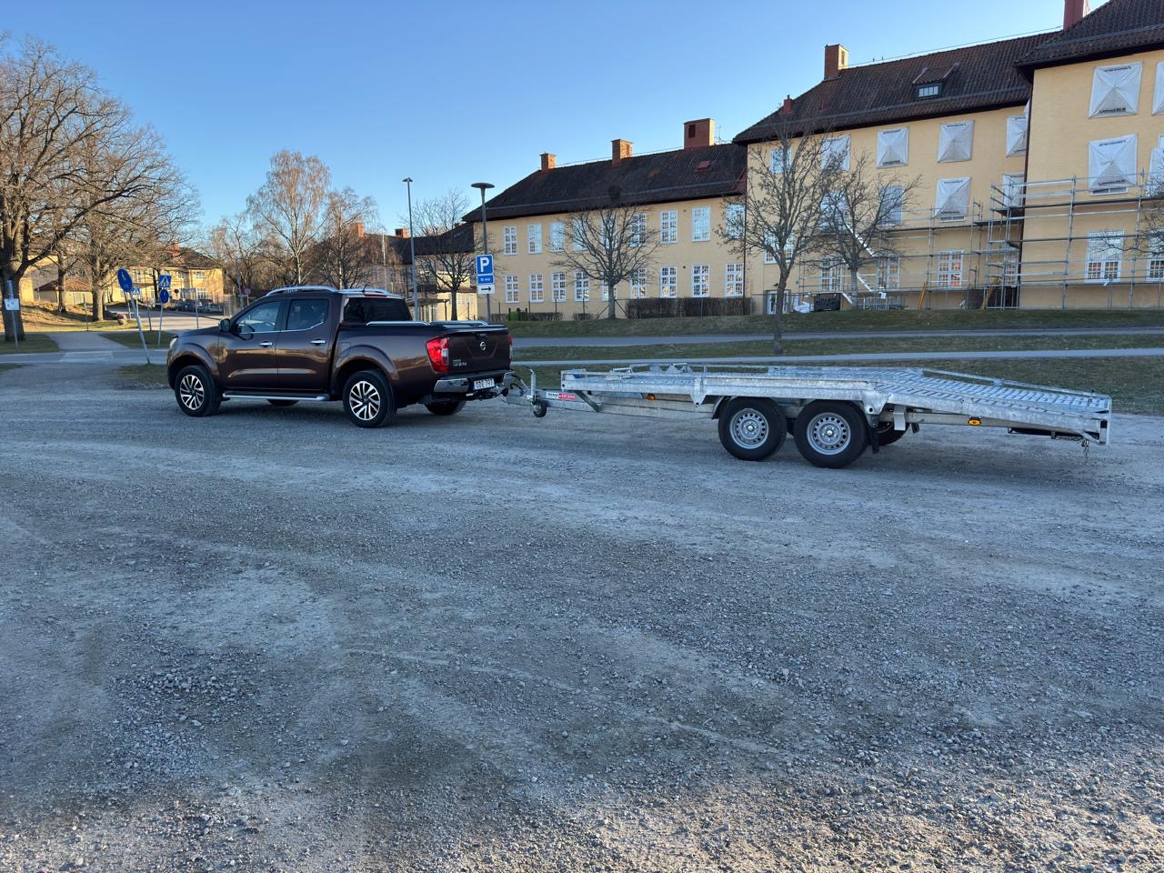 Bilsläp / biltransport / biltrailer / tung släp 3500 kg