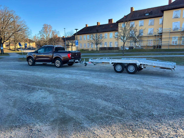 Bilsläp / biltransport / biltrailer / tung släp 3500 kg
