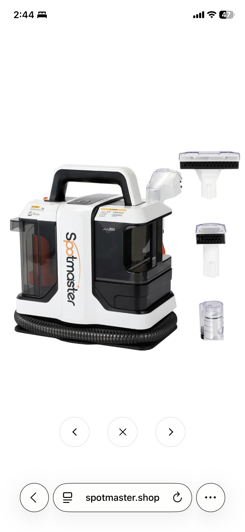 Spotmaster textil/möbeltvätt