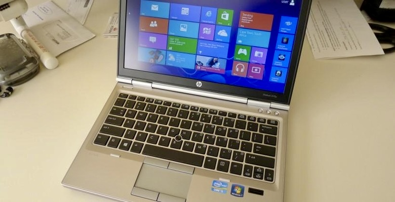 Hp elitebook 2570p notebook pc, intel core i5, windows 10 pro