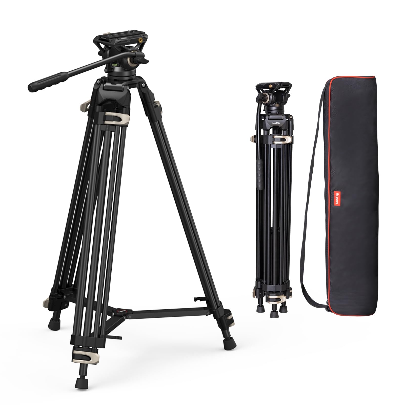 Smallrig ad-01 video tripod, 73" heavy duty tripod 