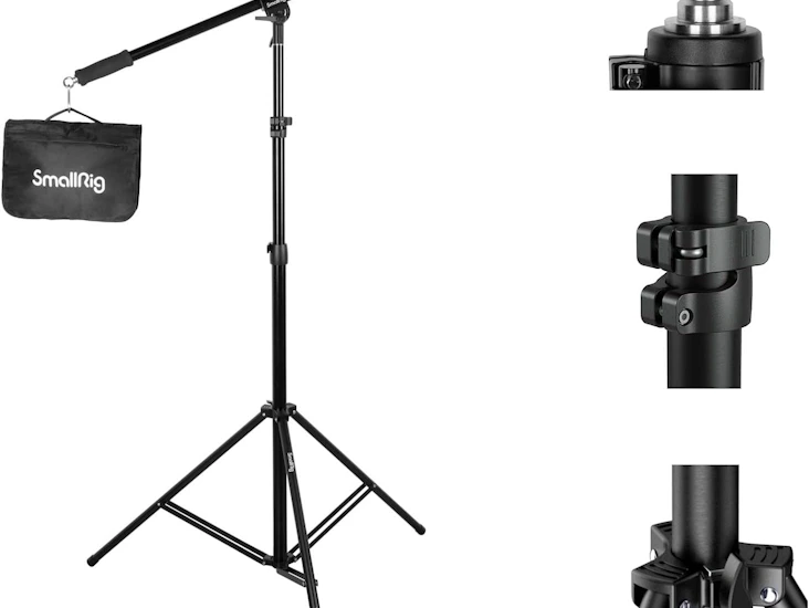 Smallrig ljusstativ/mikrofon-boom stativ