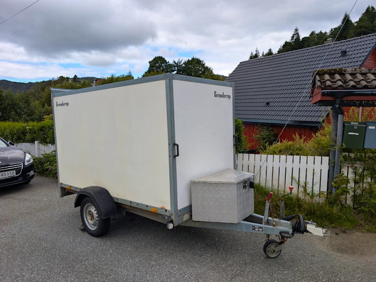 Skaphenger m/brems førerkort klasse b