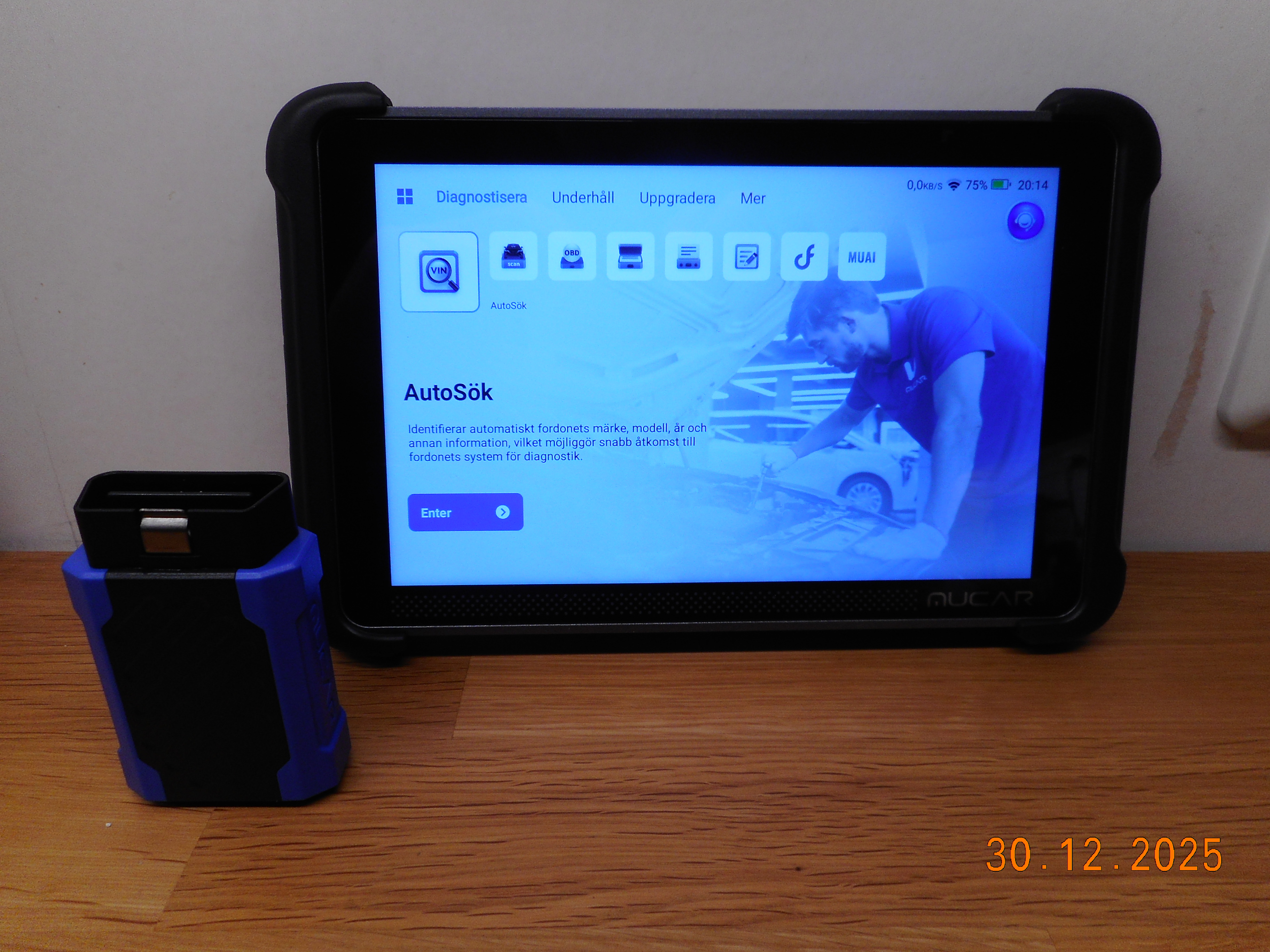 Felkodläsare mucar 892bt