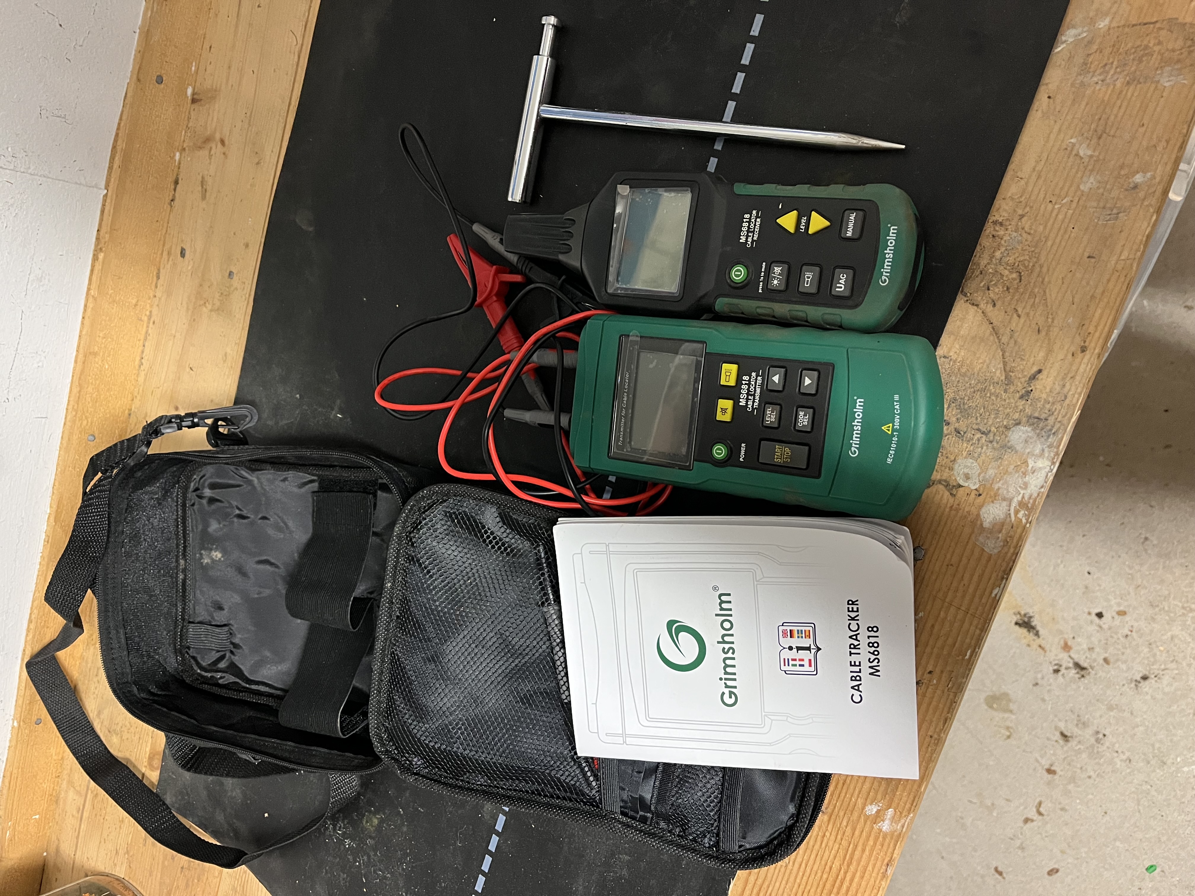 Signalkabelsökare för robotgräsklippare (ms6818)