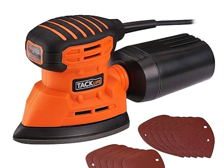 Mouse detail sander, tacklife 12000opm