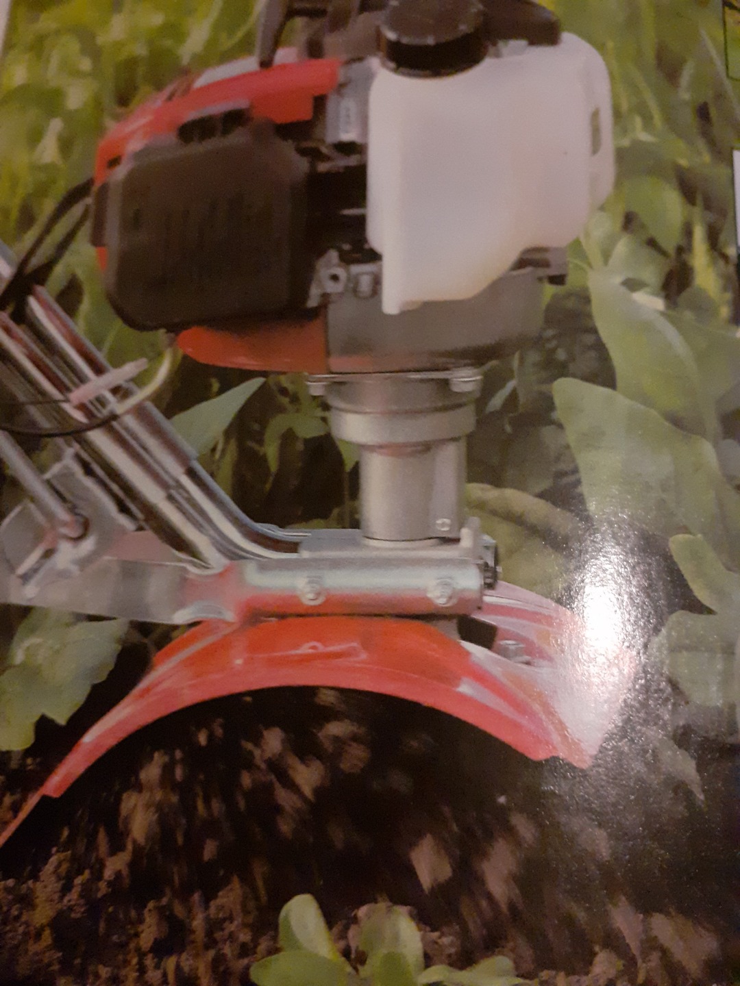 Liten mantis jord fräs lätthanterlig