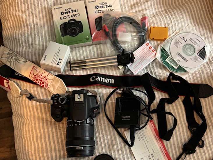 Canon eos rebel t4i kit