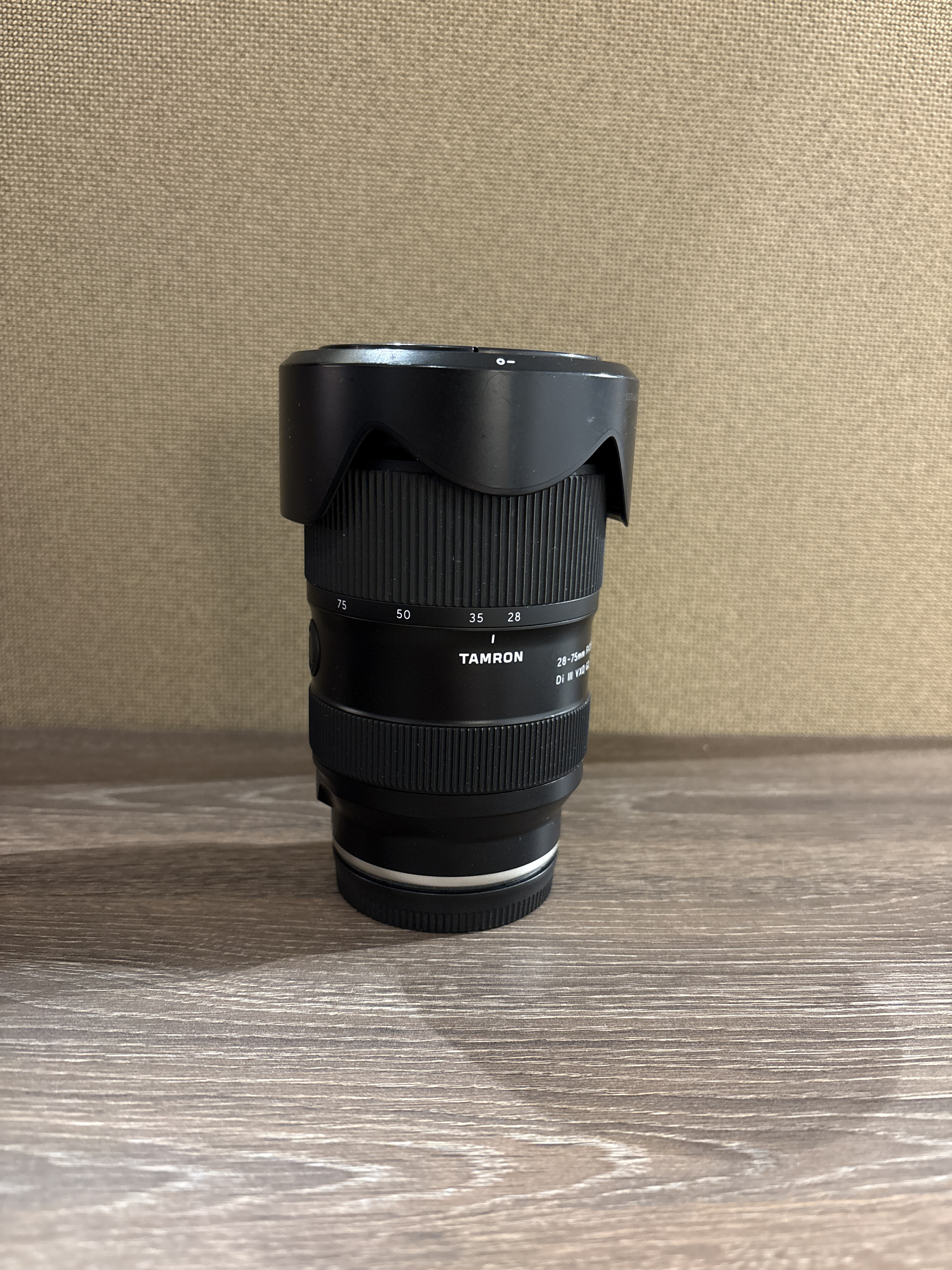 Tamron objektiv 28-75mm 2.8 sony e/fe