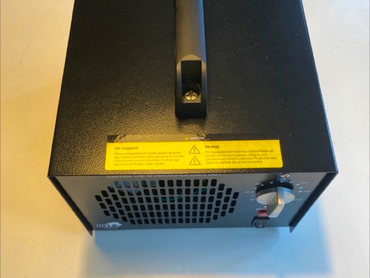 Kraftfull ozongenerator för luktsanering