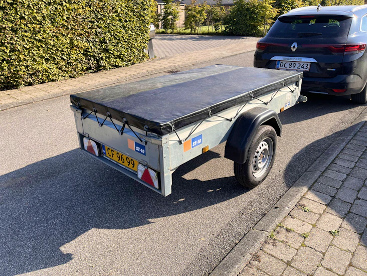 Havetrailer; lademål på 200x108; 13-pol stik