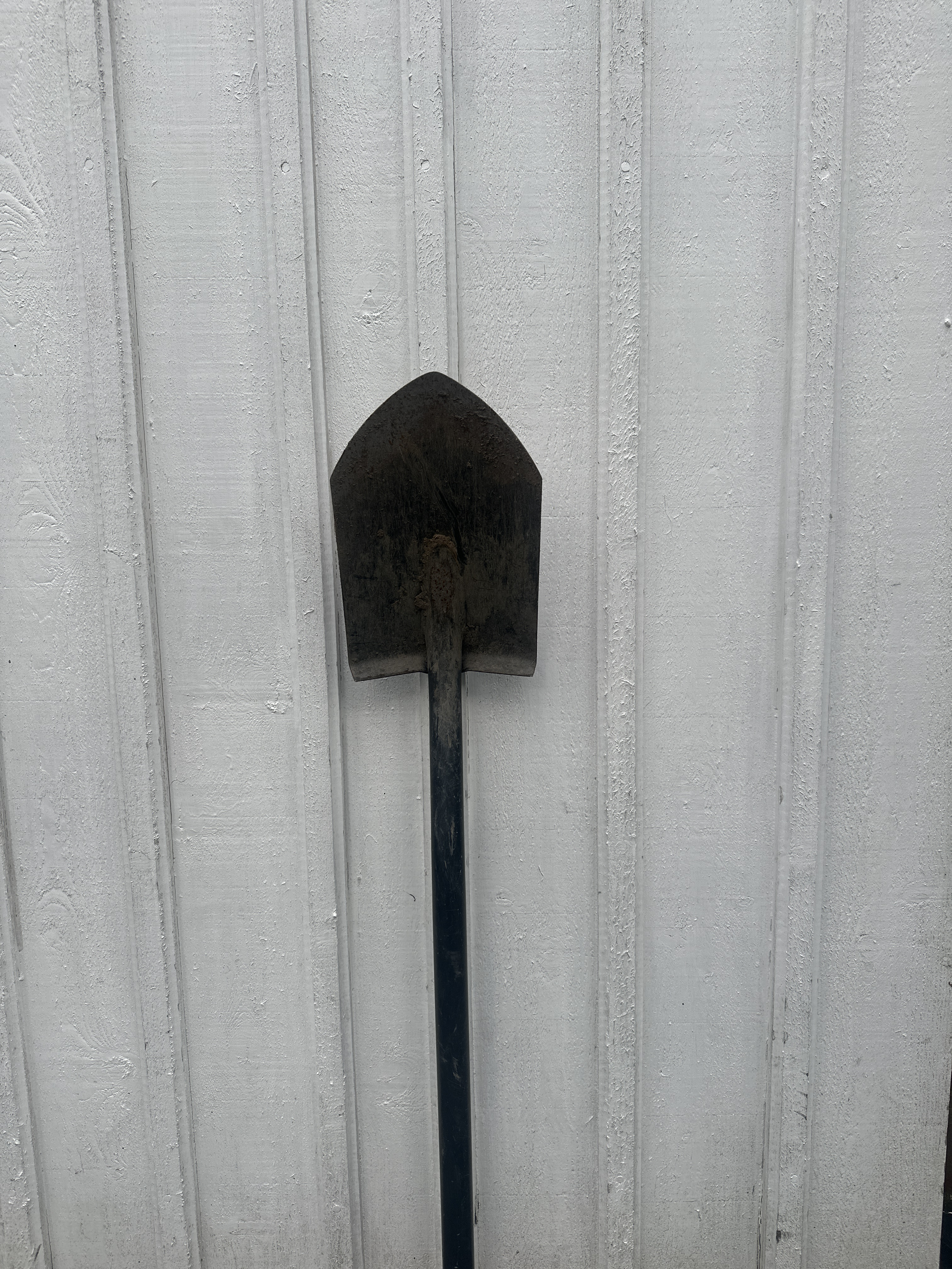 En fiskars spade