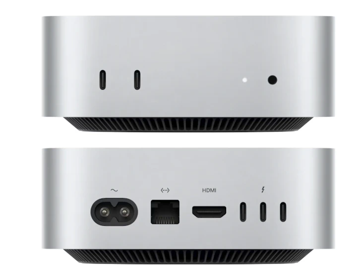 Mac mini m4 24/512 med 15,6" oled skjerm