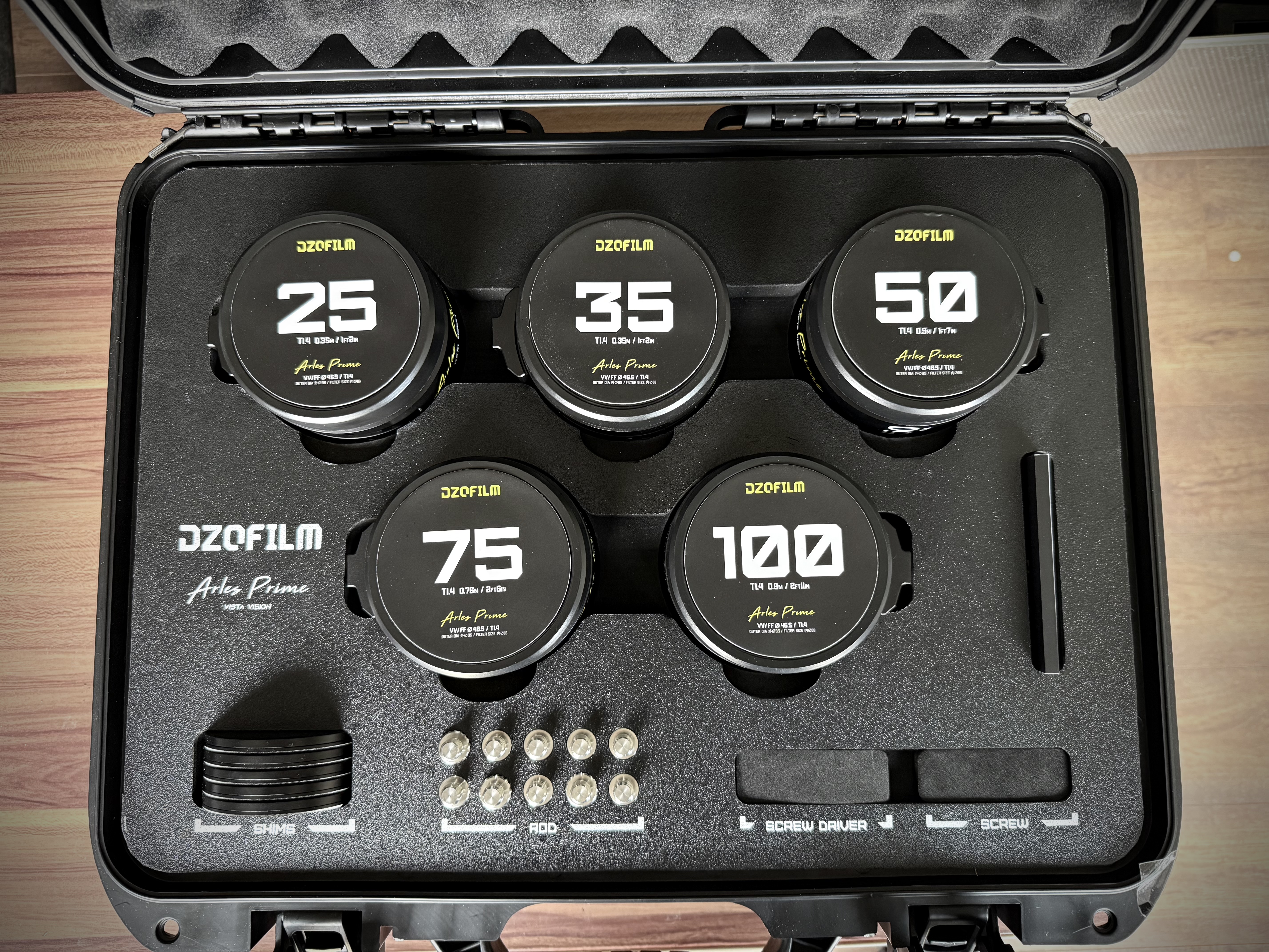 Dzofilm arles prime lens set (pl)