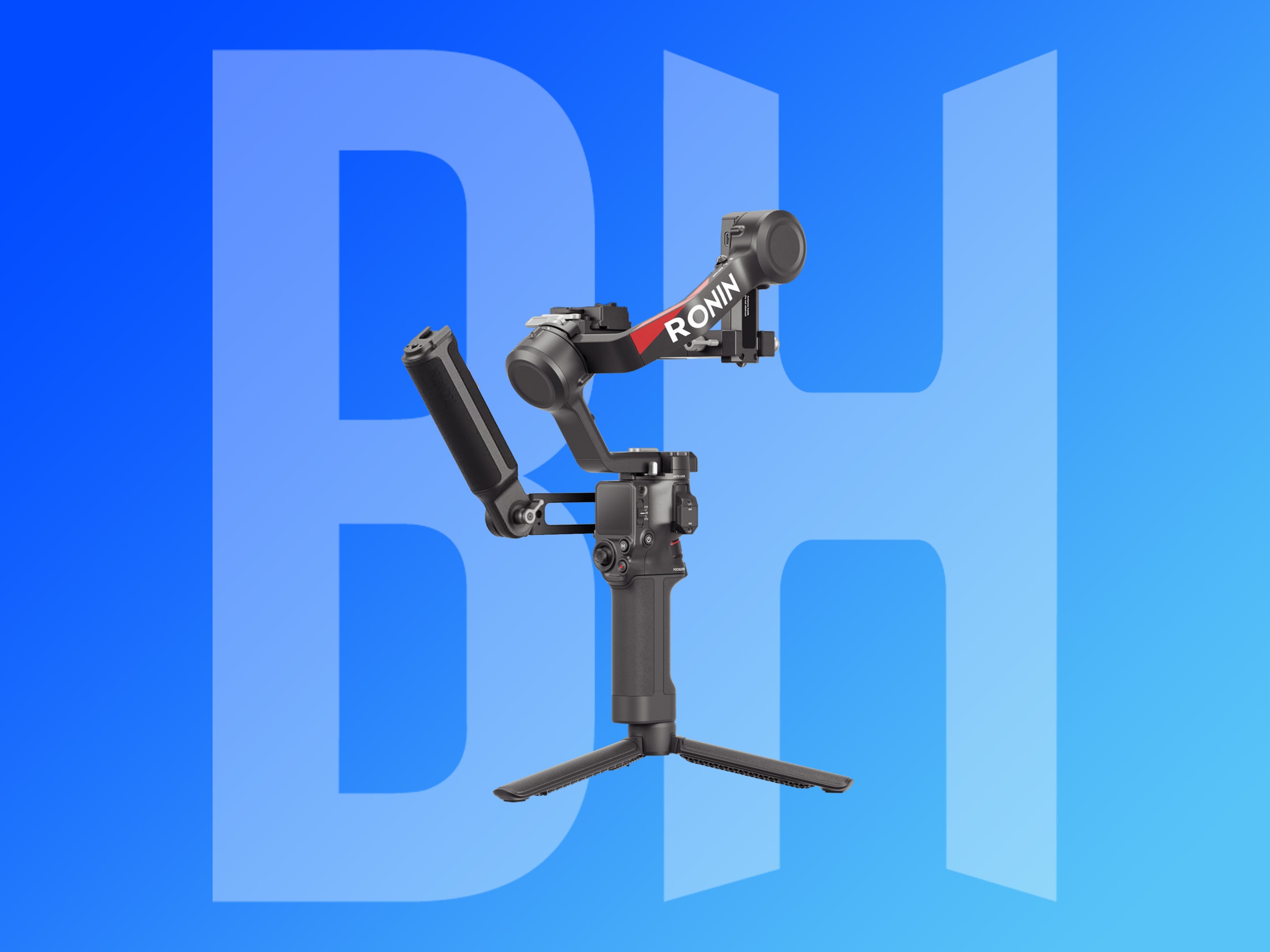 Dji ronin rs4 gimbal stabiliser + handle
