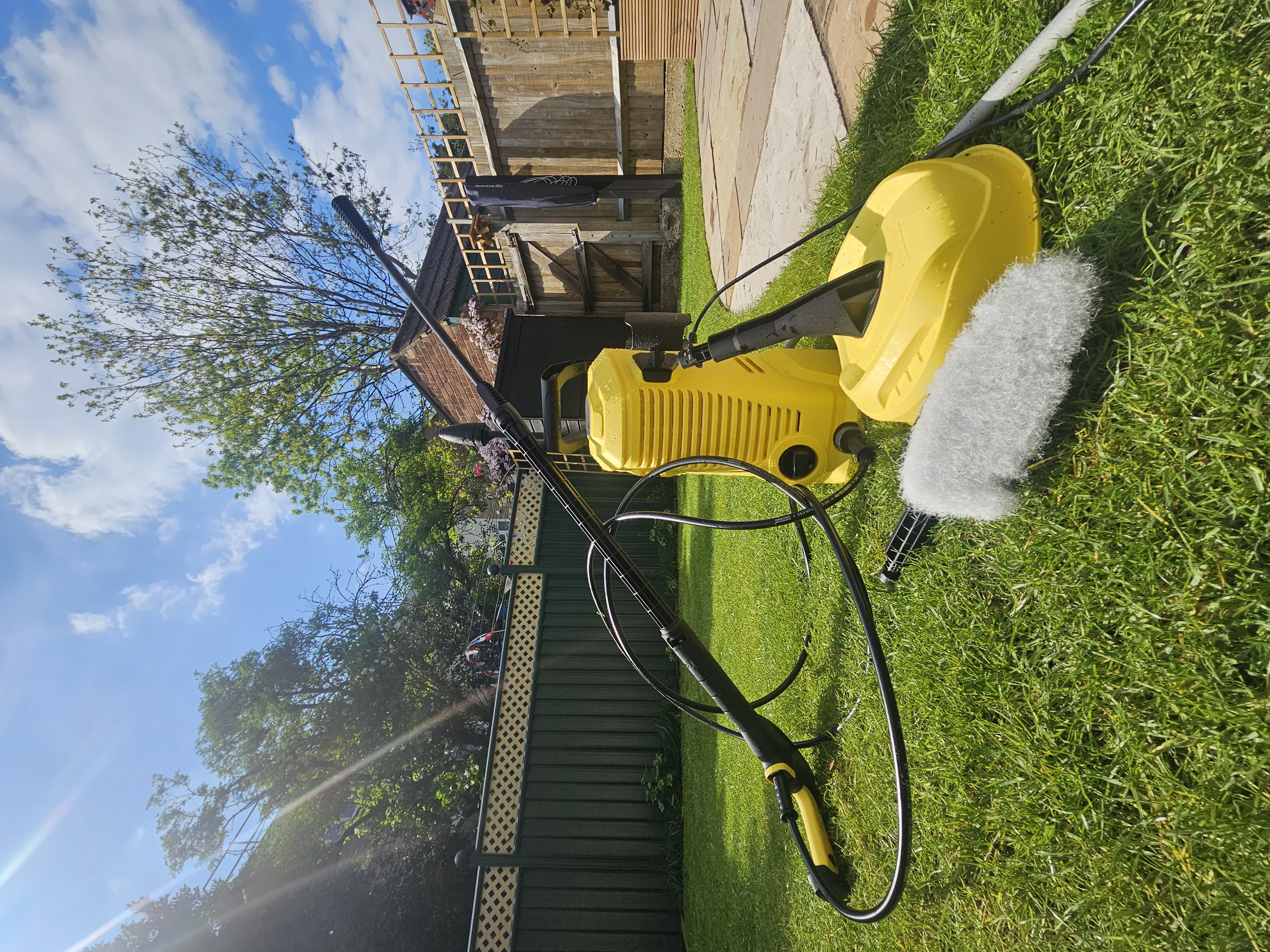 Kärcher k2 modular car & home pressure washer 110 bar with accessories 