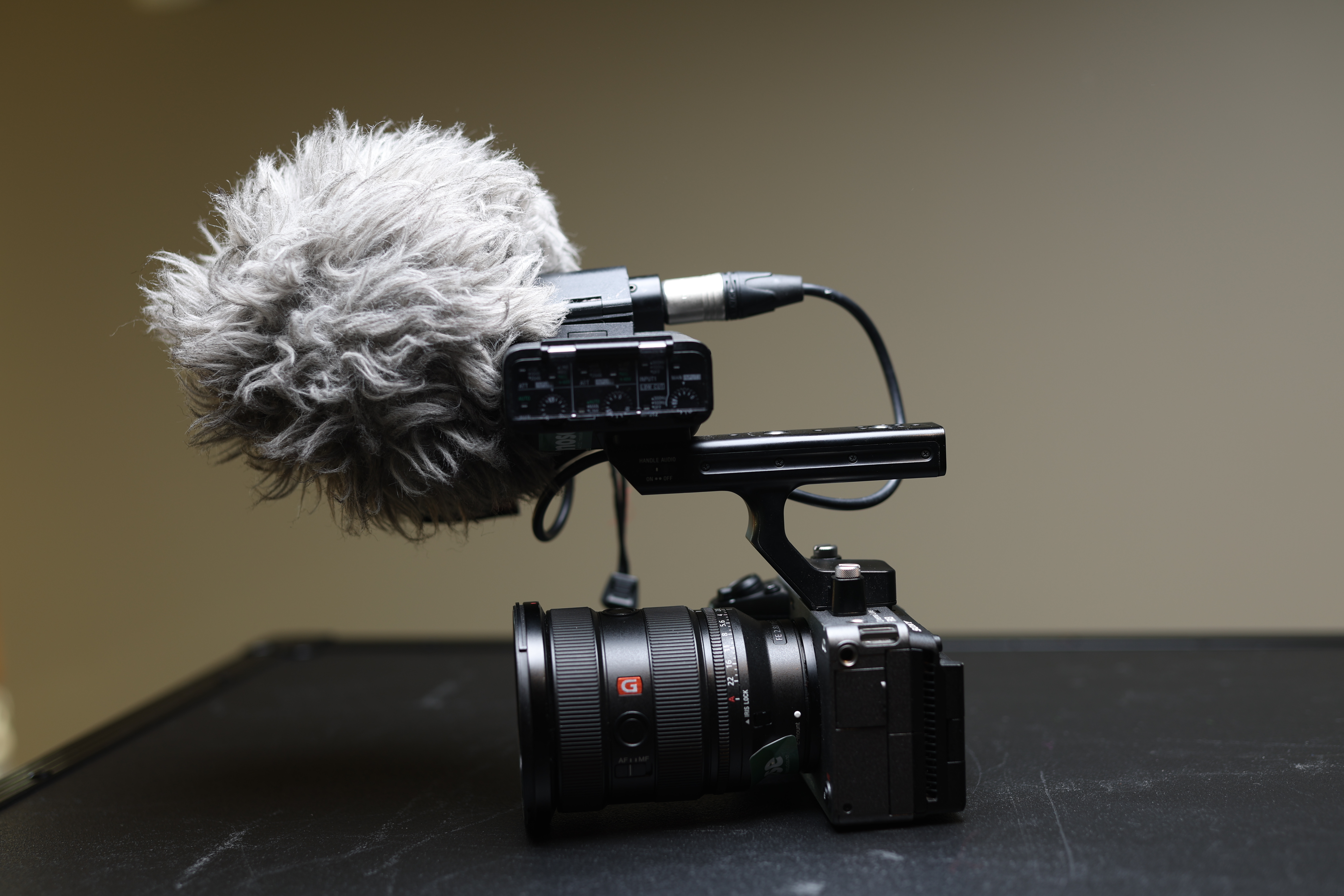 Sony fx3 m/topphåndtak + sennheiser mkh 50