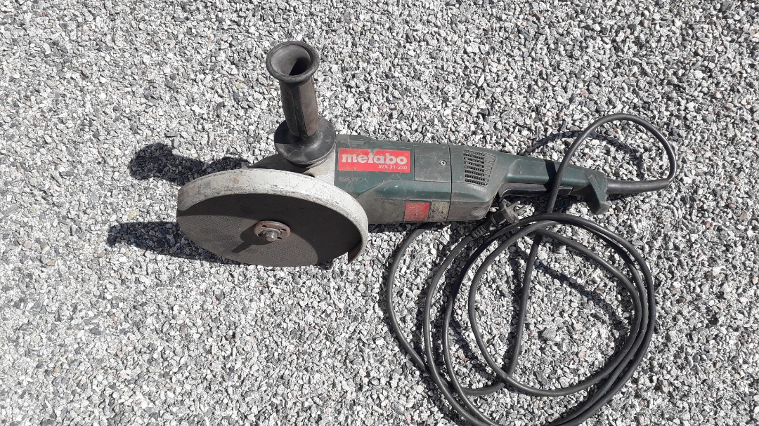 9" vinkelsliper