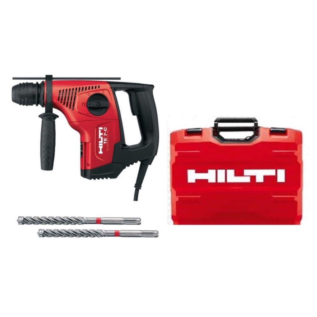 Kraftfull hilti slagborr sds-plus te-7c