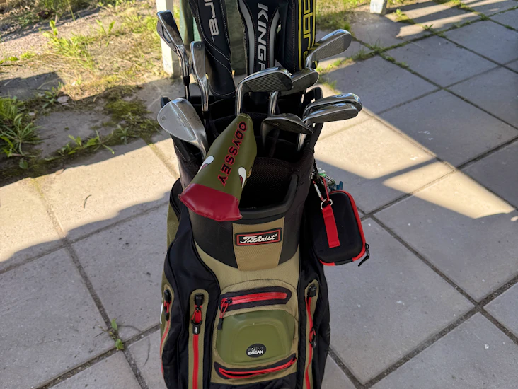 Golf setti titleist ap-3 raudat ja cobra puumailat