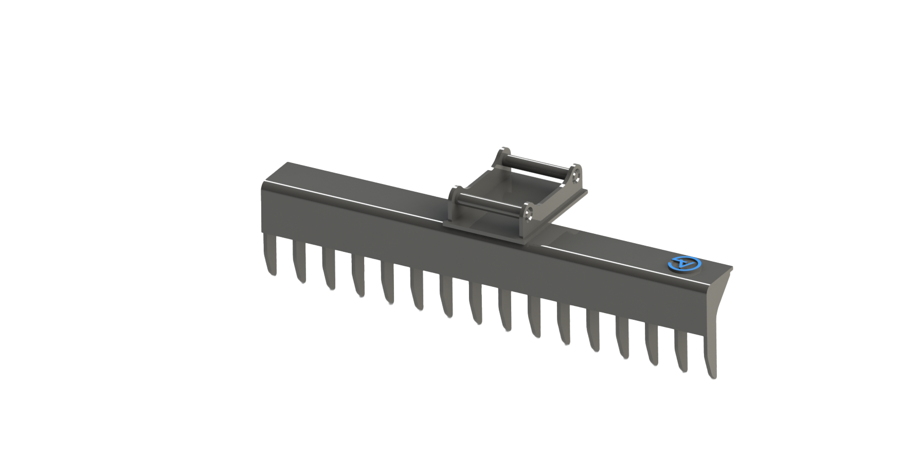 🌿 kratta (1,2m s30/180) - till grävmaskin | rensa och finjustera ytor