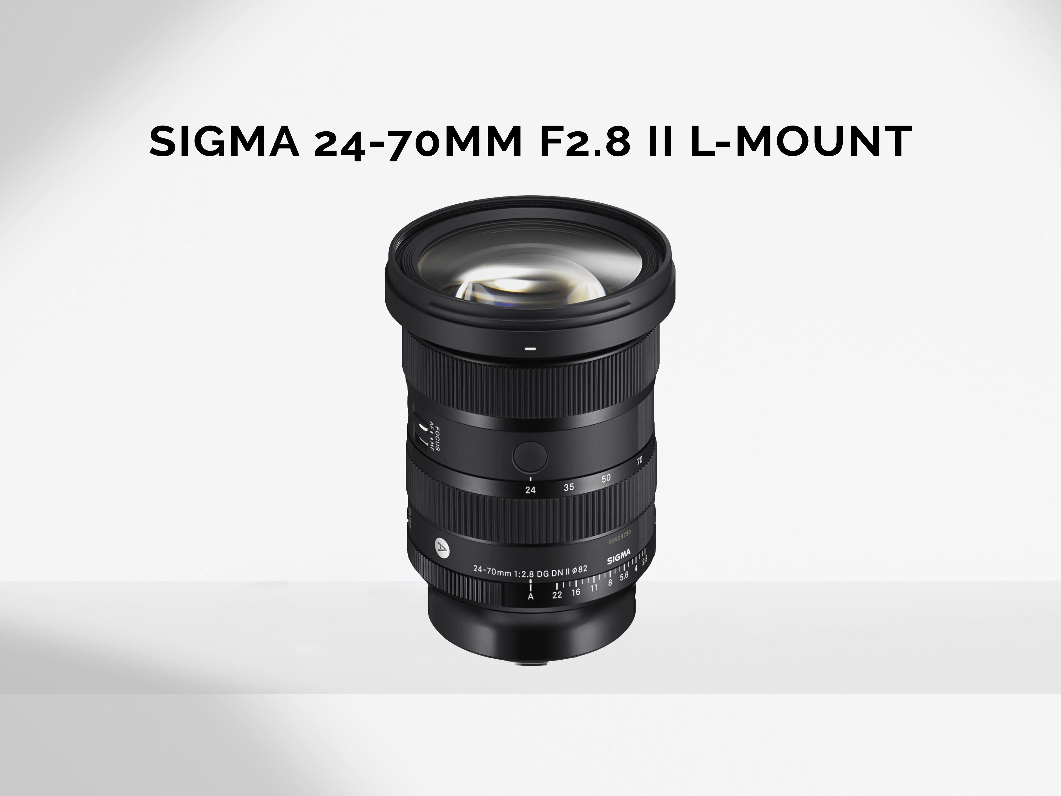 Sigma 24-70mm ii f2.8 l-mount full frame lens