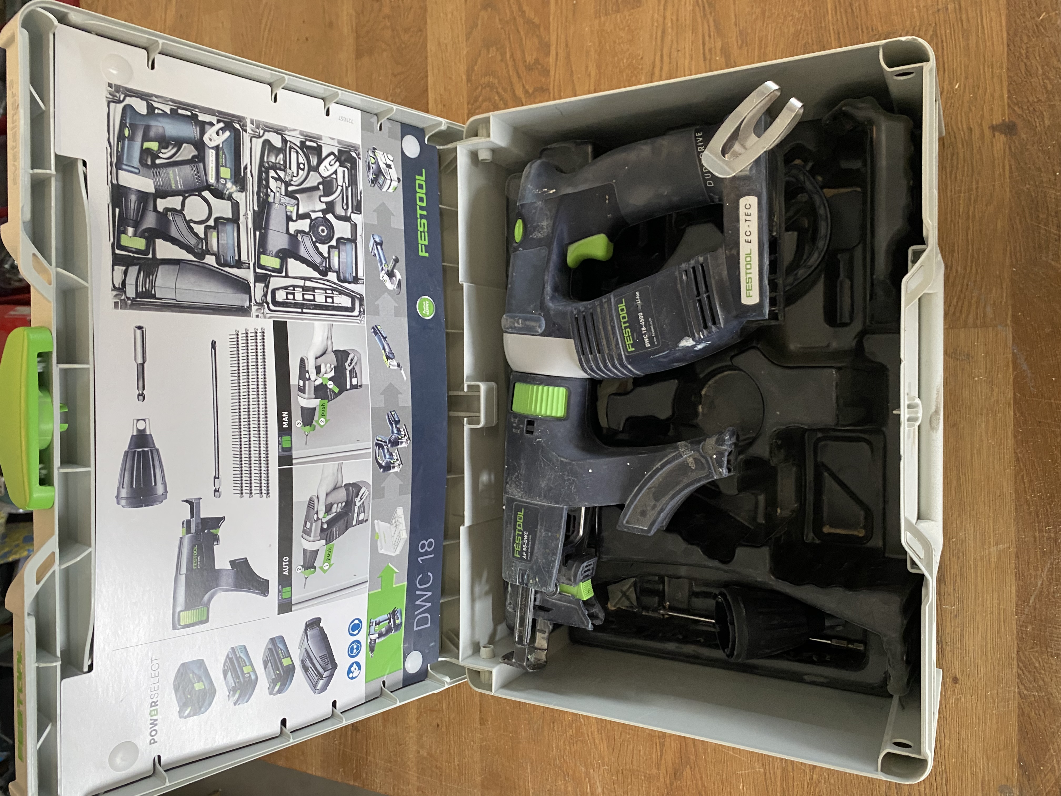 Gips skruvdragare festool