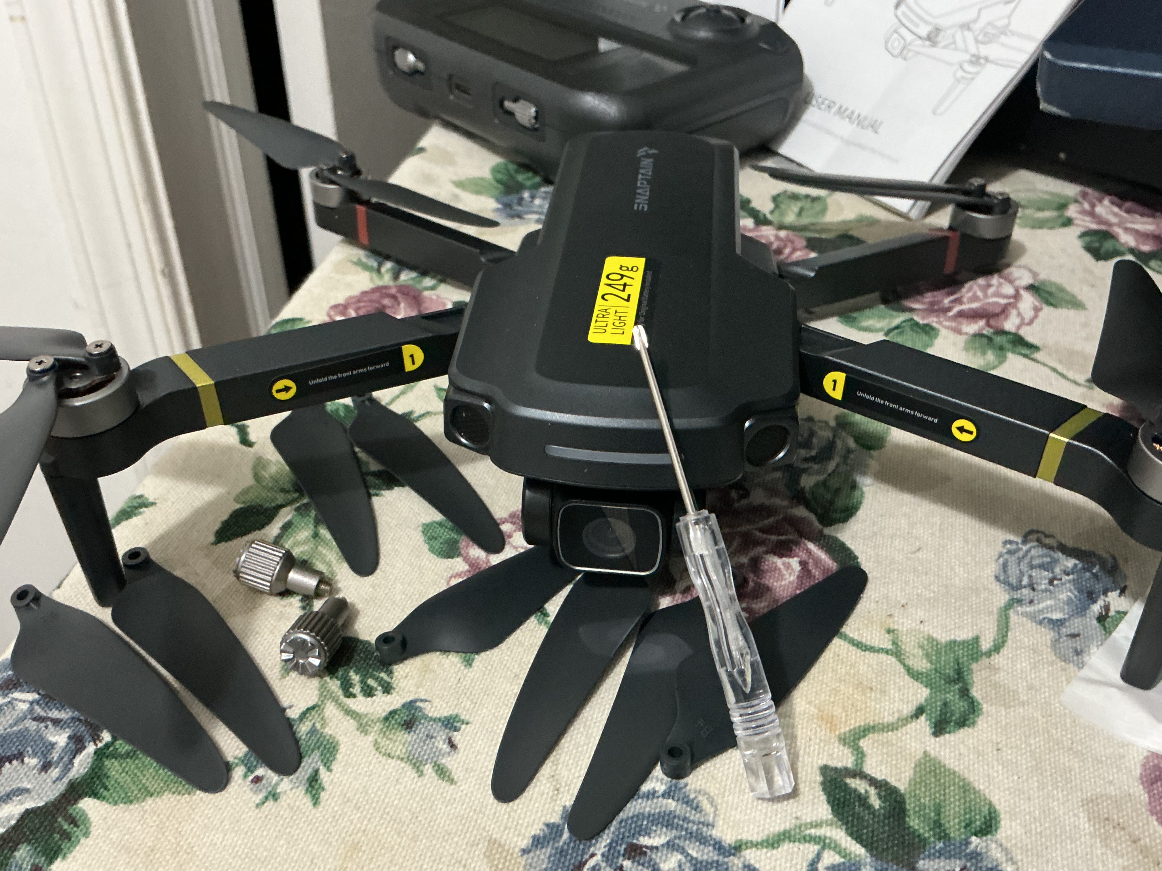 Snaptain fly drone p30 - 4k uhd camera 