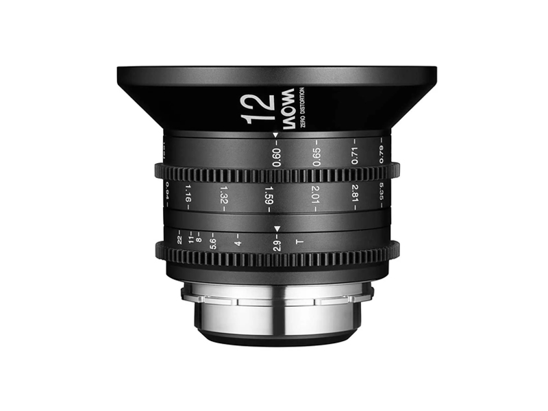 Laowa 12mm pl mount t2.9 zero-d cine lens
