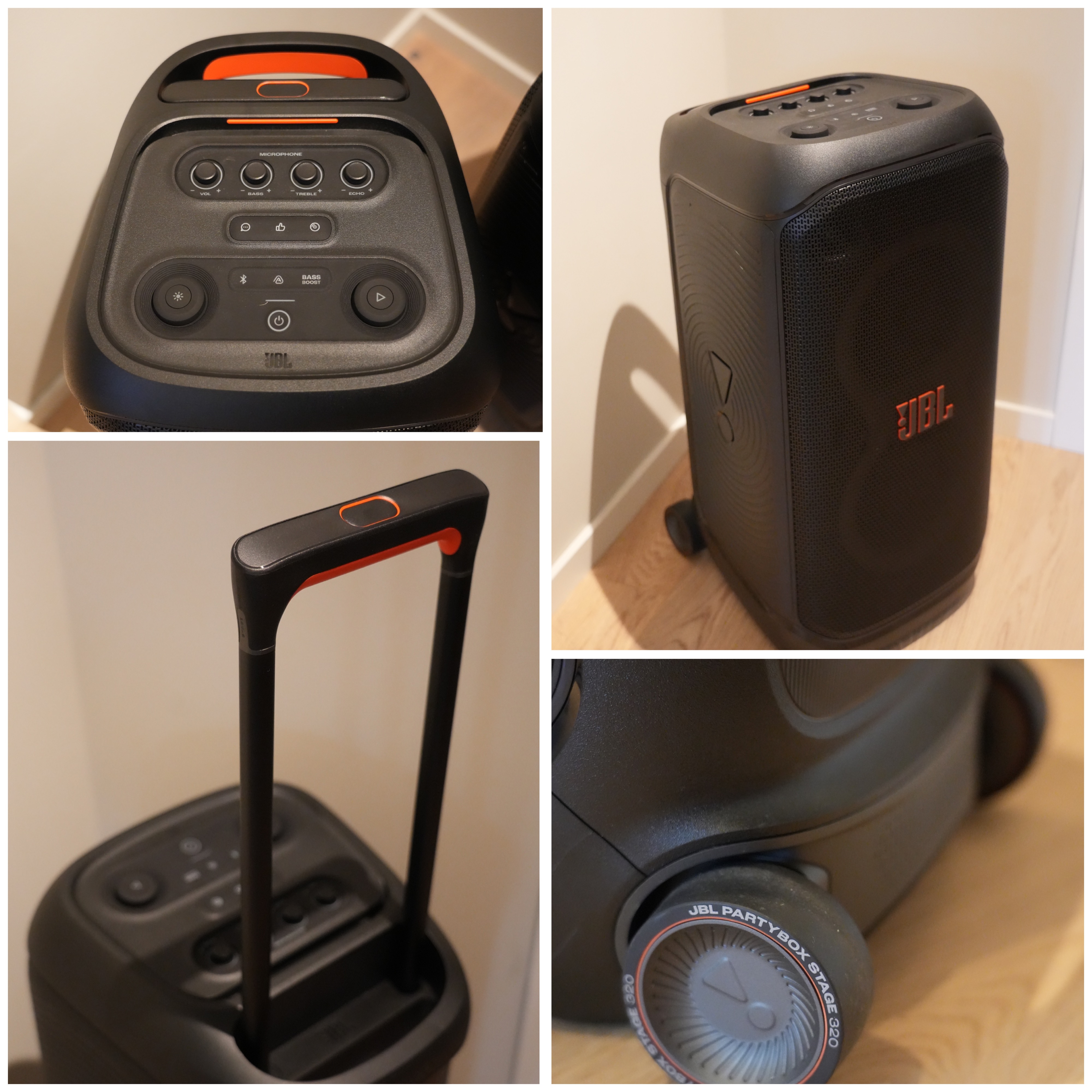 Jbl partybox 320 - smidig och rejäl högtalare för fest! 