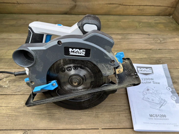 Circular saw – mac allister mcs1200 – diy & wood cutting