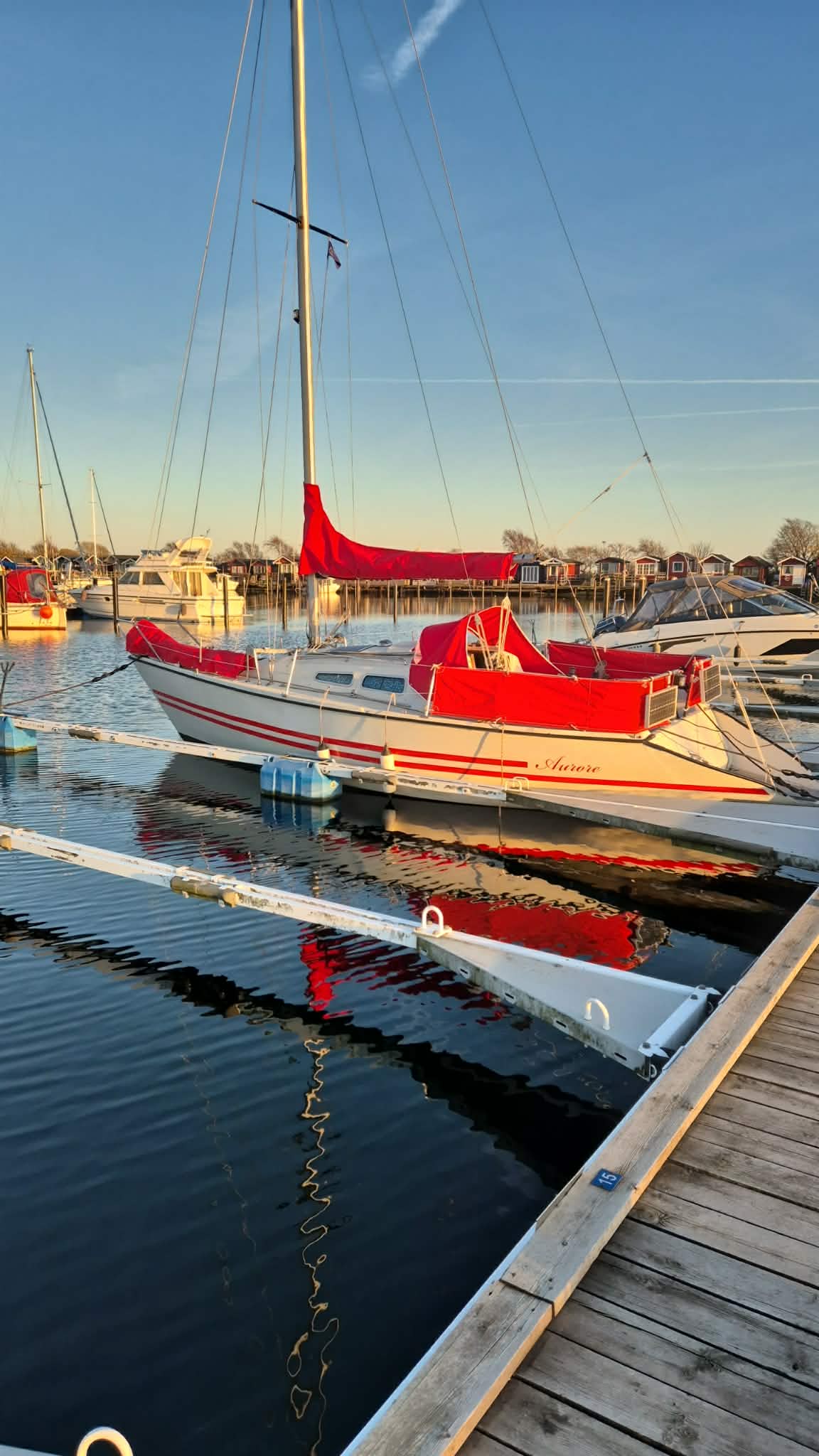 Segelbåt aphrodite 25 klagshamn