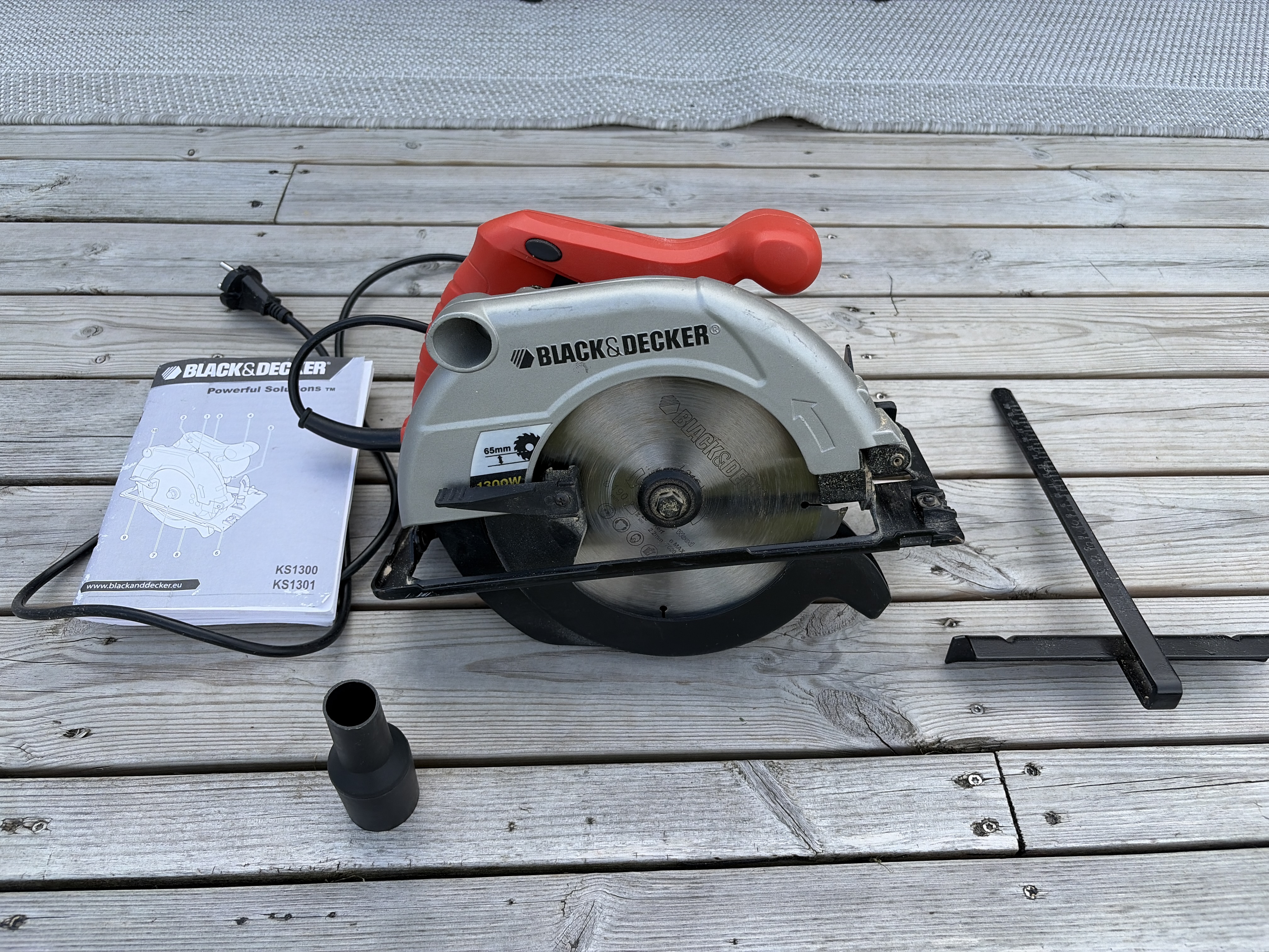 Cirkelsåg 1300 w sladd