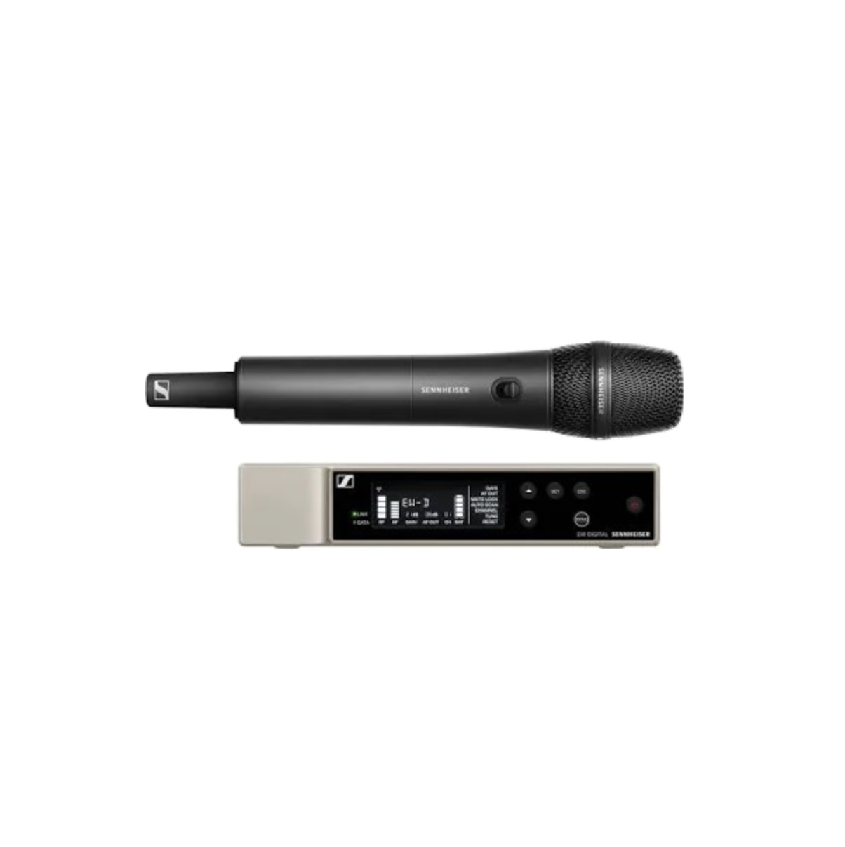 Sennheiser ew d 835  wireless microphone handheld with receiver system