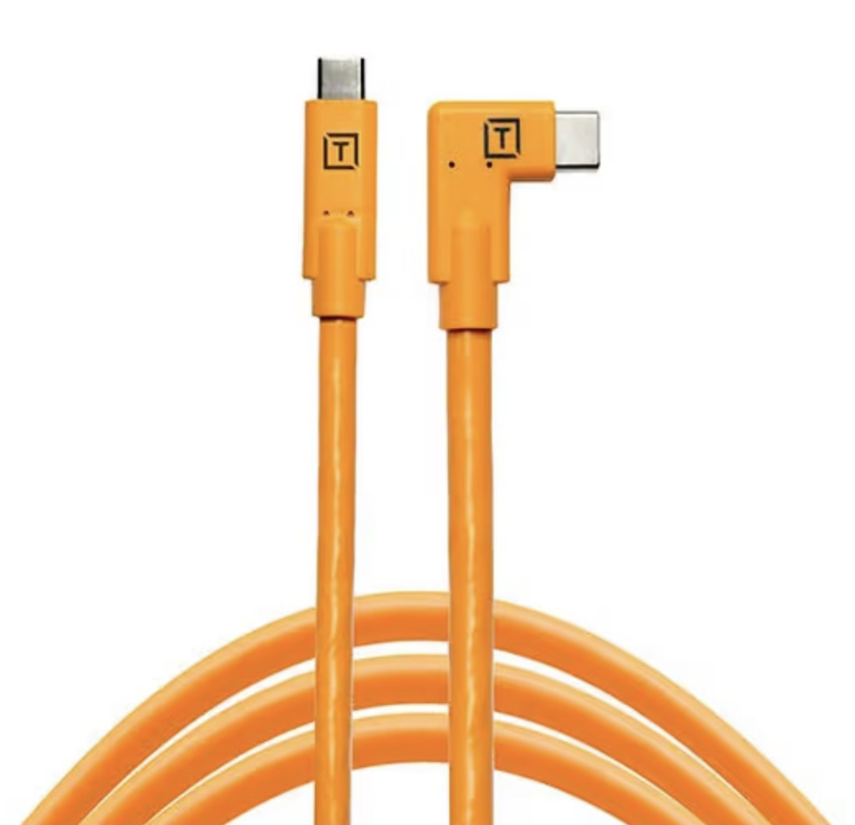 Tether tools tetherpro 15 feet, (4.6 m) usb-c to usb-c right angle cable