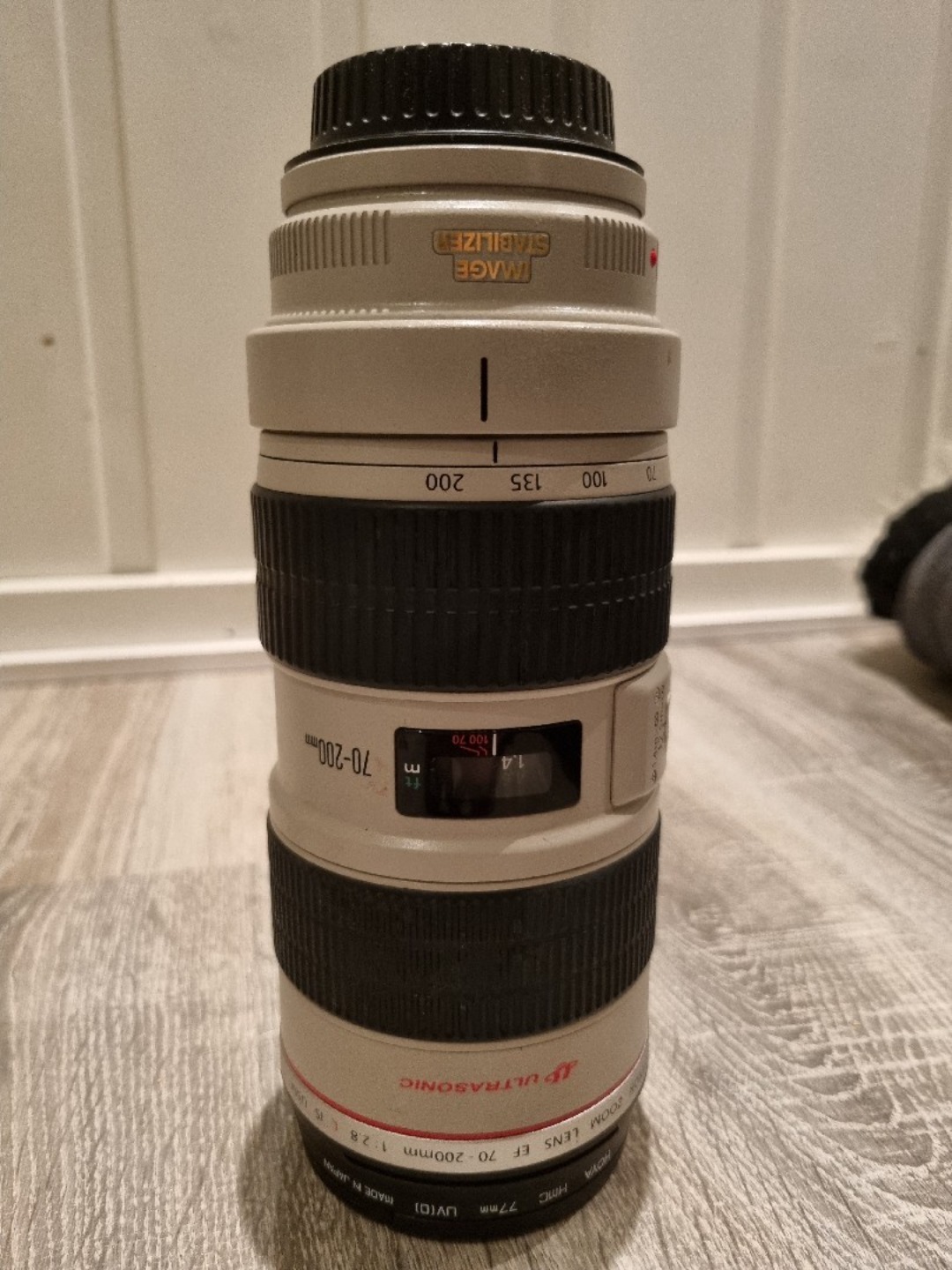 Canon zoom lense ef 70-200mm 1:2,8 l is usm