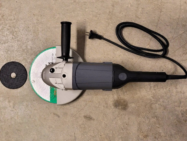 Vinkelslip 230mm ink 1st kapskiva