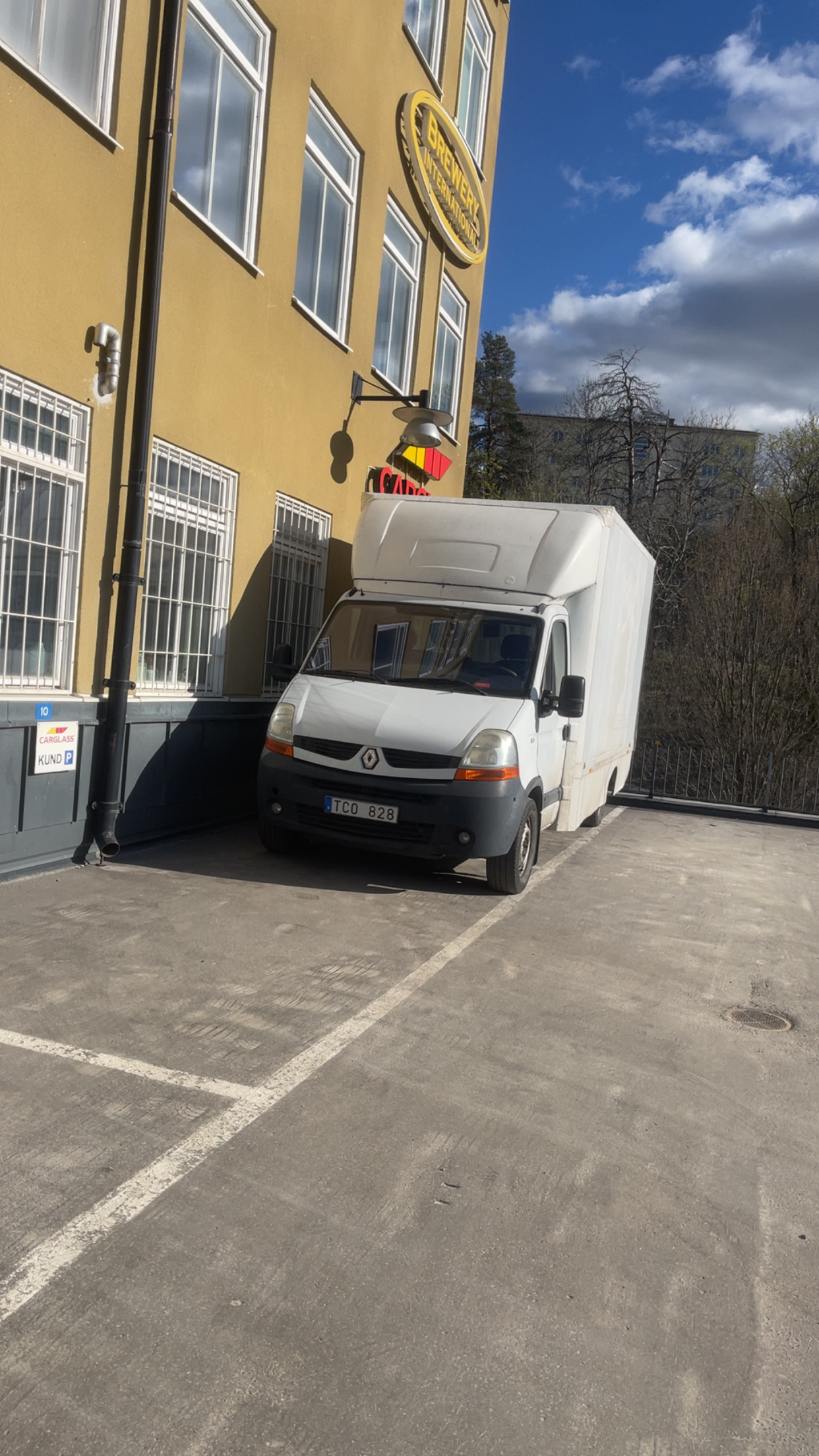 Lätt lastbil b kort