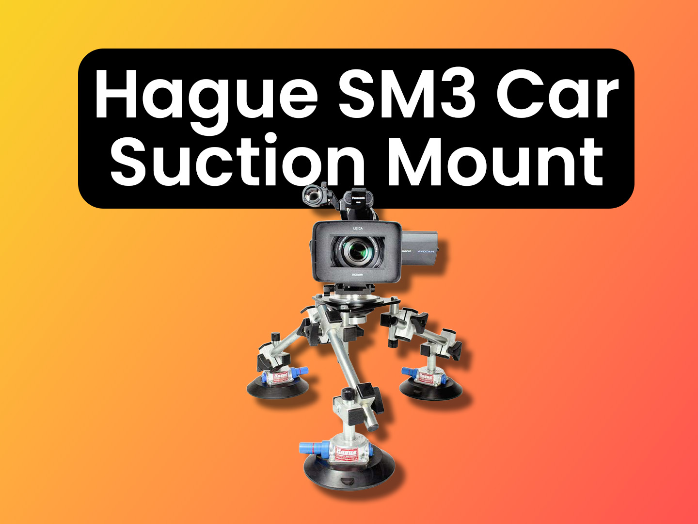Hague sm3 car suction mount